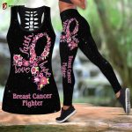 Breast Cancer-Faith Hope Love Combo Tank + Legging S