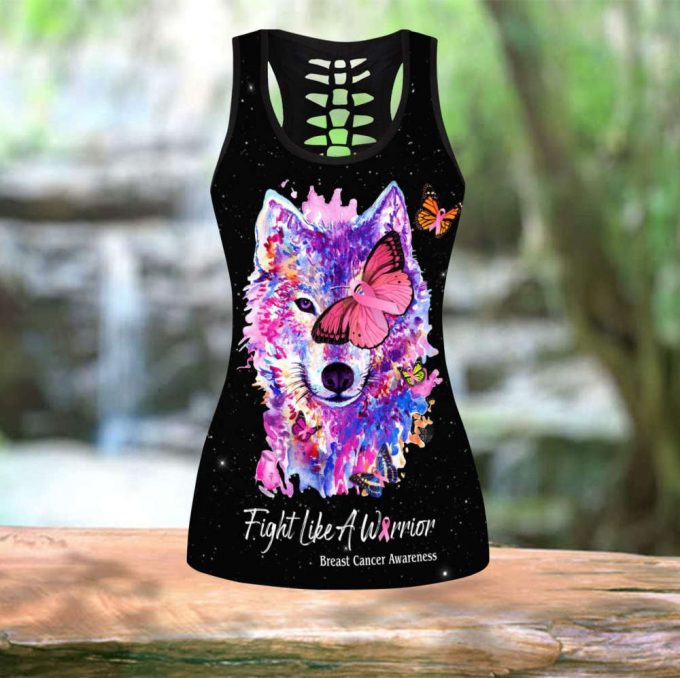 Breast Cancer-Fight Like A Warrior Combo Tank + Legging