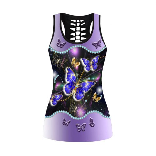 Butterfly Combo Legging + Hollow Tanktop