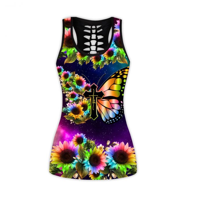 Butterfly D All Over Prined Combo Tanktop + Legging