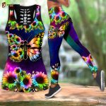 Butterfly D All Over Prined Combo Tanktop + Legging