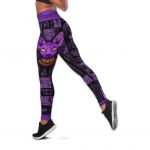 Cat tattoos combo outfit legging + hollow tank For Women Sport Gifts PL