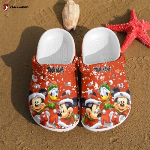 3D Clog Unisex Shoes – Clog Shoes Christmas Gifts Mickey Minnie Mouse Disney Adults