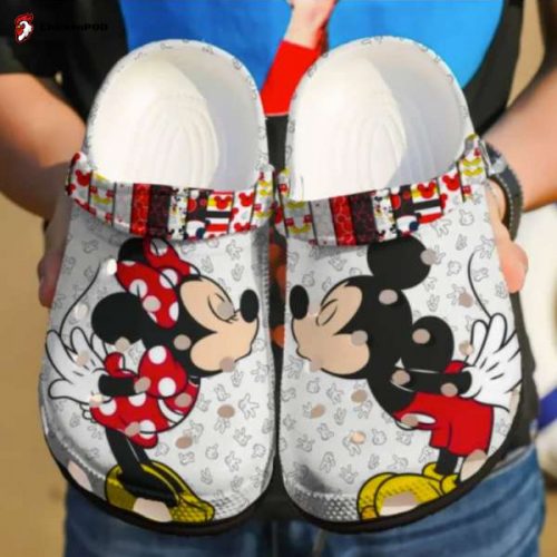 3D Clog Unisex Shoes – Clog Shoes Disney Mickey Mouse And Minnie Mouse Adults