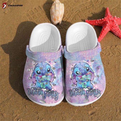 3D Clog Unisex Shoes – Clog Shoes Lilo & Stitch Disney Adults