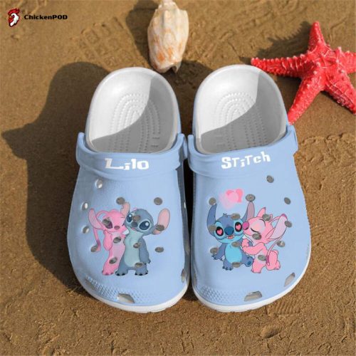 3D Clog Unisex Shoes – Clog Shoes Lilo Stitch Disney