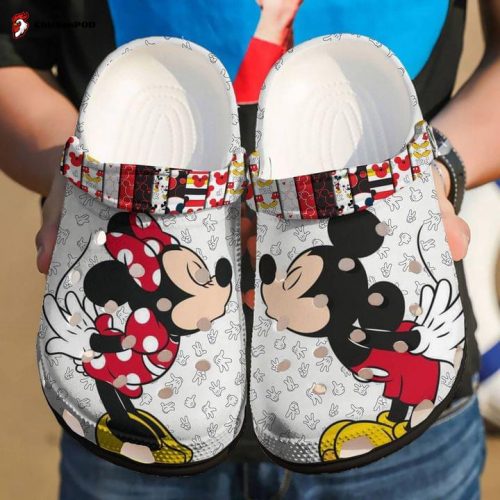 3D Clog Unisex Shoes – Clog Shoes Mickey and Minnie mouse