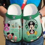 3D Clog Unisex Shoes – Clog Shoes Mickey mouse Starbucks