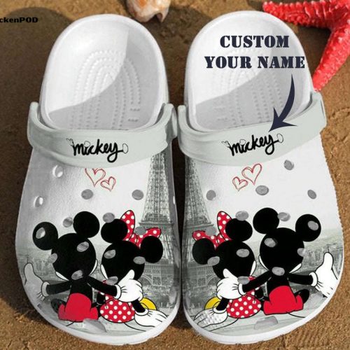 3D Clog Unisex Shoes – Clog Shoes Personalized Mickey Mouse Disney