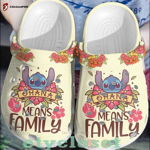 3D Clog Unisex Shoes – Clog Shoes Stitch Autism Awareness Disney Adults