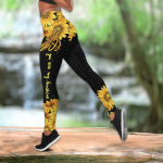 Dragonfies-You Are My Sunshine  Combo Legging + Tank Top