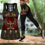 Egyptian Ancient Beautiful Queen Egyptian Combo Legging Tank