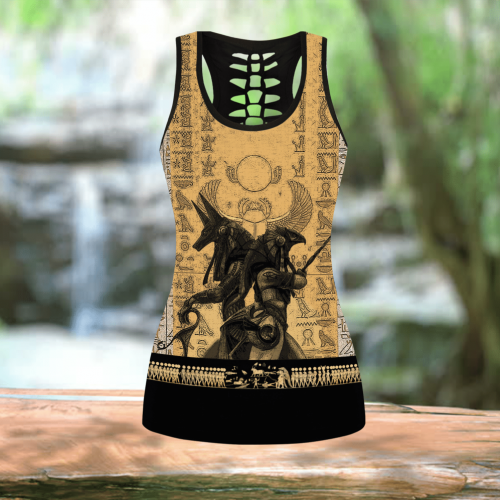 Egyptian Ancient protector Gods Egyptian Combo Legging Tank