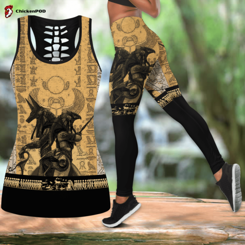 Egyptian Ancient protector Gods Egyptian Combo Legging Tank