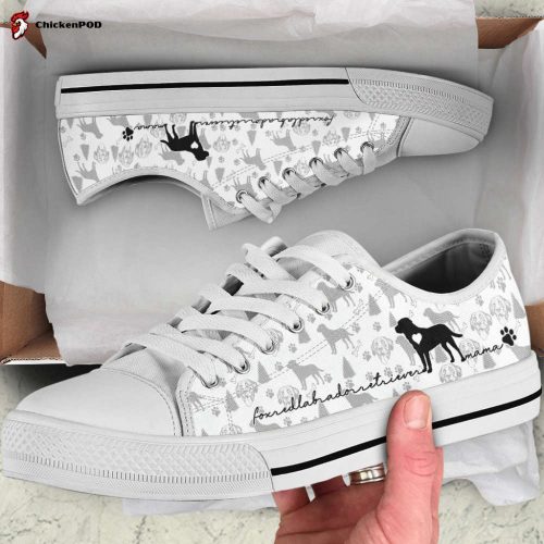 Fox Red Labrador Retriever Low Top Shoes Gift for Men Women