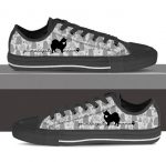 German Spitz Low Top Shoes Gift for Men Women Sneaker