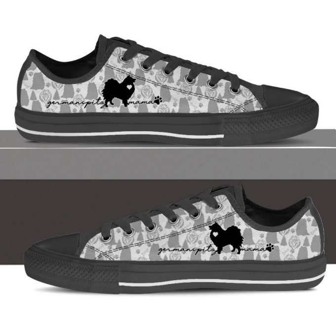 German Spitz Low Top Shoes Gift For Men Women Sneaker