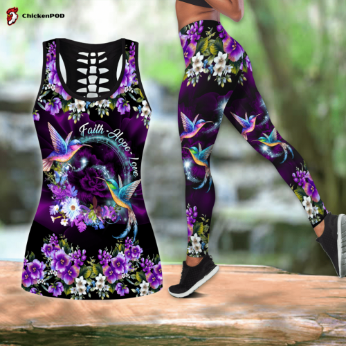 Hummingbird Combo Legging + Tanktop