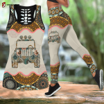 Jeep Girl D All Over Prined Combo Tanktop + Legging DA