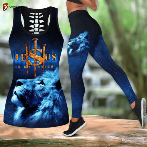 Jesus Combo Legging + Hollow Tanktop