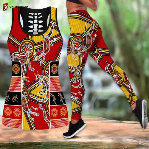 African Power Legging & Tank top For Women Sport Gifts