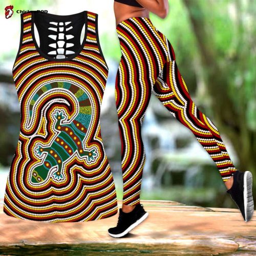 Wooden Guitar Combo Tank + Legging