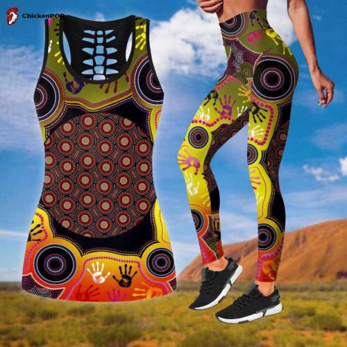 Butterfly Sunflower Combo Legging + Tanktop