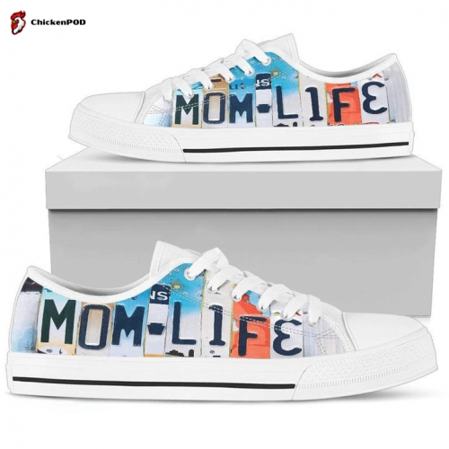 Mom Life Low Top Shoes Gift for Men Women