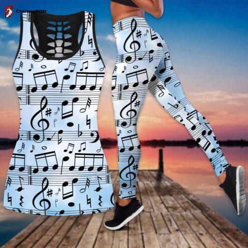 Music Scores Combo Tank + Legging