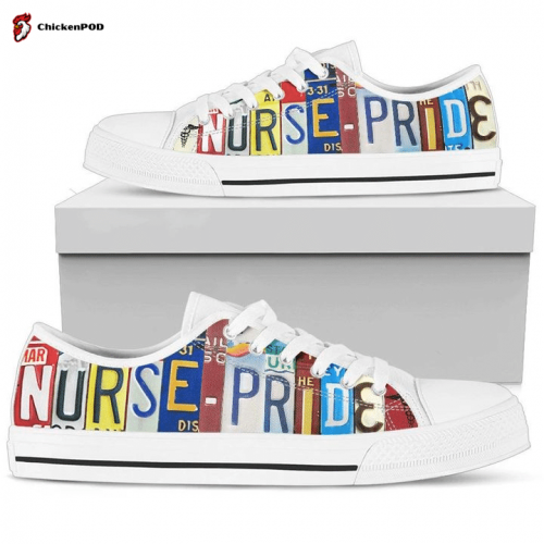 Nurse Pride Low Top Shoes Gift for Men Women