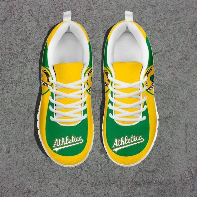 Oakland Athletics Unisex Running Shoes For Fans Gifts