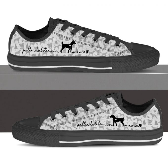 Patterdale Terrier Low Top Shoes Gift For Men Women Sneaker