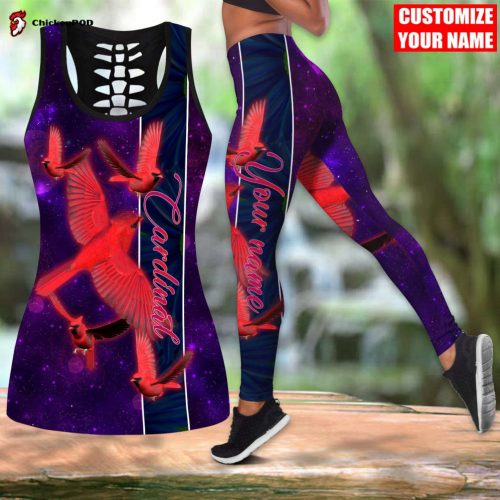 Personalized Cardinal Combo Legging Tanktop