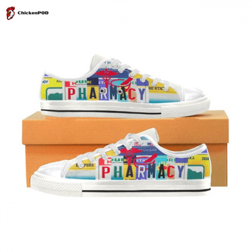 Pharmacy Technician Low Top Shoes Gift for Men Women