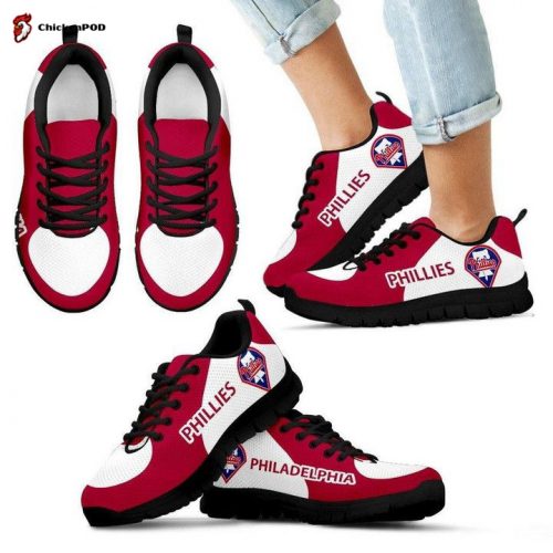 Philadelphia Phillies Unisex Running Shoes For Fans Gifts