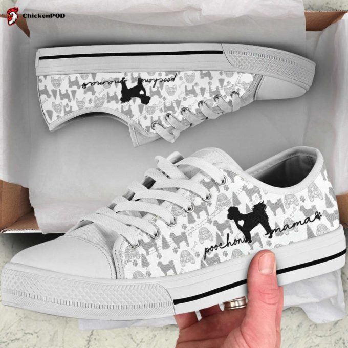 Poochon Low Top Shoes Gift For Men Women