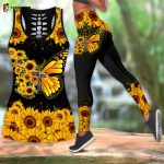 Sunflower Butterfly Combo Tanktop + Legging