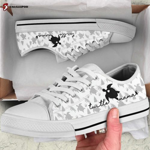 Turtle Low Top Shoes Gift for Men Women Sneaker