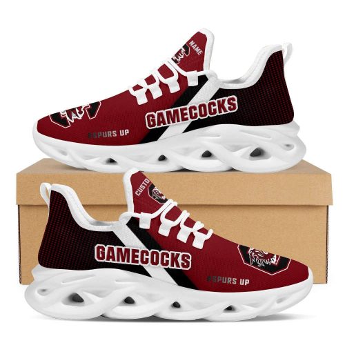 Personalized Name South Carolina Gamecocks Max Soul Sneakers Running Sports Shoes For Men Women