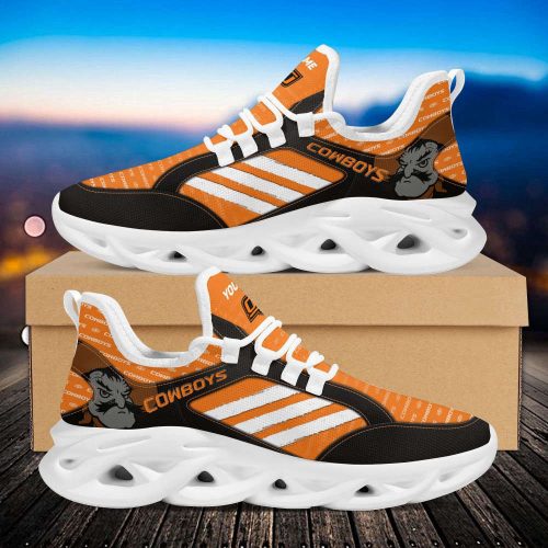 Oklahoma State Cowboys Custom Personalized Max Soul Shoes For Men Women