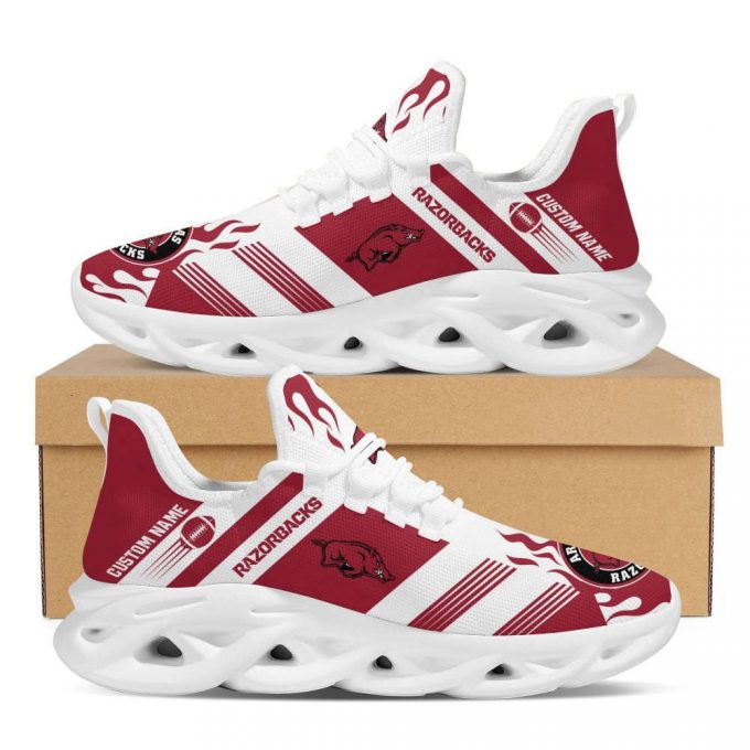 Arkansas Razorbacks Custom Personalized Max Soul Sneakers Running Sports Shoes For Men Women