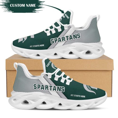 Personalized Name Miami Hurricanes Max Soul Sneakers Running Sports Shoes For Men Women