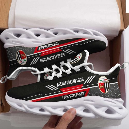 Personalized Name Ascoli Calcio Max Soul Sneakers Running Sports Shoes  For Men Women