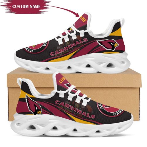 Nfl Las Vegas Raiders Custom Name Max Soul Shoes Chunky Sneakers For Men Women