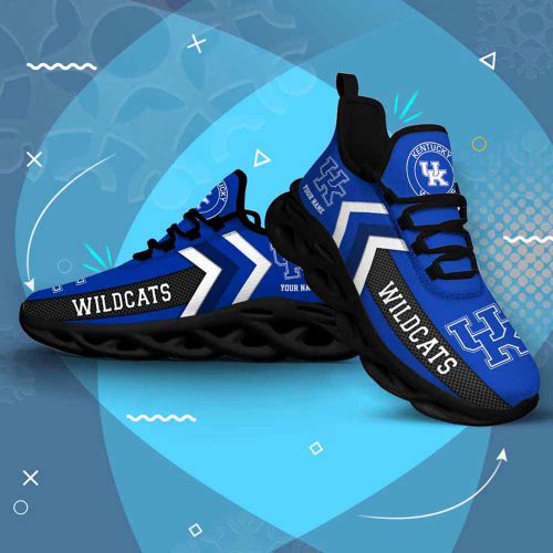 Ncaa Kentucky Wildcats Custom Name Max Soul Shoes Chunky Sneakers For Men Women