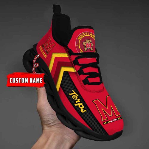 Ncaa Maryland Terrapins Custom Name Max Soul Shoes Chunky Sneakers For Men Women