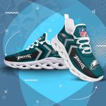 Nfl Philadelphia Eagles Custom Name Max Soul Shoes Chunky Sneakers For Men Women