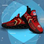 Nfl San Francisco 49ers Custom Name Max Soul Shoes Chunky Sneakers For Men Women