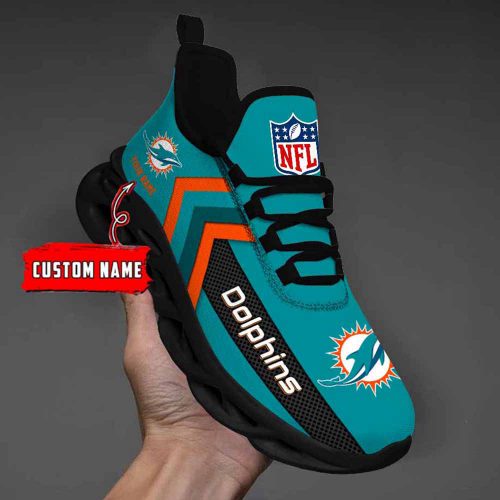 Nfl Cincinnati Bengals Custom Name Max Soul Shoes Chunky Sneakers For Men Women