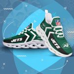 Nfl New York Jets Custom Name Max Soul Shoes Chunky Sneakers For Men Women